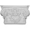 Ekena Millwork 20 7/8"W x 13 1/2"H x 5 1/2"P Rose Capital (Fits Pilasters up to 15 1/4"W x 2 3/4"D) CAP20X13X05RO - alternate 1
